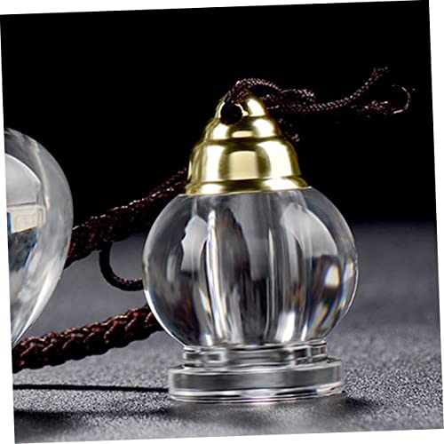 FRCOLOR Aroma Diffusor Halskette mit Parfümflasche Eleganter Anhänger für Ätherische Öle für Aromatherapie für Besondere Anlässe von FRCOLOR