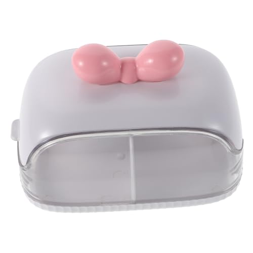FRCOLOR Aufbewahrungsbox Für Beauty-schwämme Mit Deckel Make-up-organizer Für Arbeitsplatte Geräumig Für Mehrere Schwämme Tragbar Für Reisen Aus Robustem Material von FRCOLOR