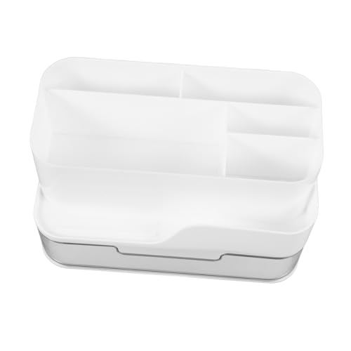FRCOLOR Kosmetik Aufbewahrungsbox Mit Mehreren Fächern Praktischer Organizer Für Schreibtisch Kleine Schubladenaufbewahrung Für Make-up Und Kleinigkeiten von FRCOLOR