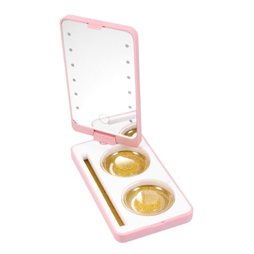 FRCOLOR Aufbewahrungsbox für Wimpern Kulturbeutel Wimpernverpackung led ligts led-light Spiegel Wimpernzange LED-Wimpernhalter Wimpern Organizer bilden Make-up-Box Koffer FRCOLOR Aufbewahrungsbox für Wimpern Kulturbeutel Wimpernverpackung led ligts led-light Spiegel Wimpernzange LED-Wimpernhalter Wimpern Organizer bilden Make-up-Box Koffer von FRCOLOR