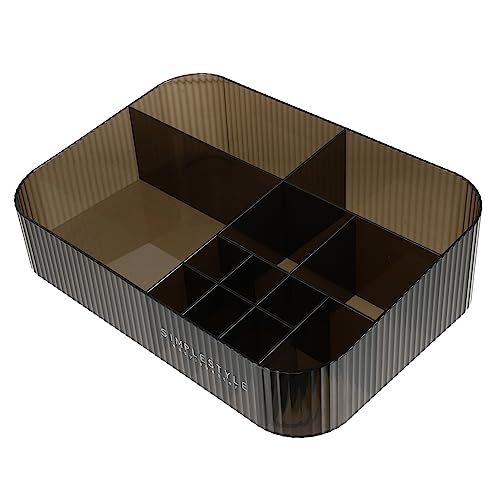 FRCOLOR Aufbewahrungskiste schmink aufbewahrungsboxen kosmetikaufbewahrungsboxen Storage box Schuhbänder für Absätze klarer Schminkkoffer Make-up-Schreibtisch-Organizer bilden Veranstalter von FRCOLOR