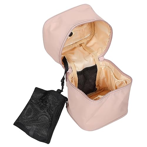 FRCOLOR Aufbewahrungstasche Kosmetiktasche Großer Make-up-Speicher Kulturbeutel Große Reise-kulturtasche Große Make-up-Organizer-Tasche Bilden Hohe Kapazität Nylon Reisen Eimertasche von FRCOLOR