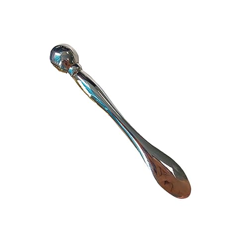 FRCOLOR Augencreme Roller Manuelle Gesichtsmassage Mit Metall- Für Effektive Augenpflege Zur Linderung Von Schwellungen Und Falten Praktischer Maske Löffel Silberfarben von FRCOLOR