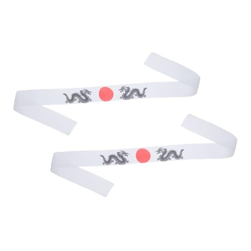 FRCOLOR Japanisches Stirnband Dekorative Karate-kopfbedeckung Atmungsaktiver Koch-turban Für Jungen Und Mädchen Erwachsene Kampfsport-samurai-hut Einheitsgröße von FRCOLOR