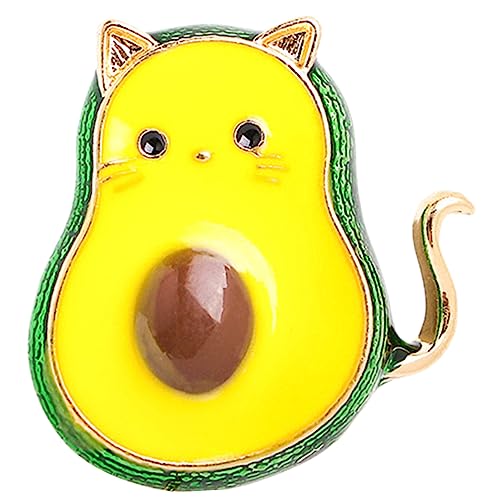 FRCOLOR Katzenbrosche Schalbrosche Anstecknadel Für Schal Mütze Pullover Rucksack Dekorative Kleidungsbrosche Katzenanstecknadel Tierbrosche Obstbrosche Broschenclip von FRCOLOR