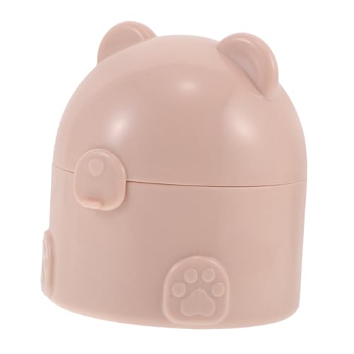 FRCOLOR Babypuderpuff Behälter Weicher Puderquaste Organizer Leicht Nachfüllbar Tragbar Kompakt Für Gesicht Anwendung Reise Gebrauch von FRCOLOR