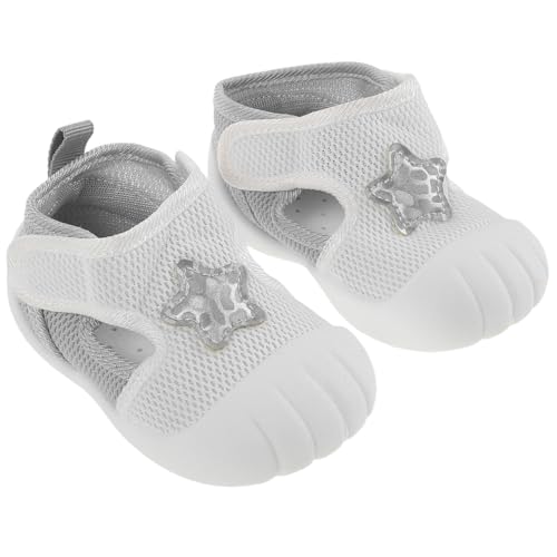 FRCOLOR Babysommerschuhe mit Rutschfester Sohle Atmungsaktive Mesh Sandalen für Jungen Mädchen Weiche Flexible Lauflernschuhe für Kleinkinder Jahre Sichere Erste Schritte von FRCOLOR