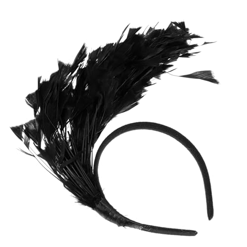 FRCOLOR Vintage Plume Headdress Für Frauen Elegantes Stirnband Für Karneval Hochzeiten Und Partys Leicht Vielseitig Und Stylisch Für Besondere Anlässe von FRCOLOR