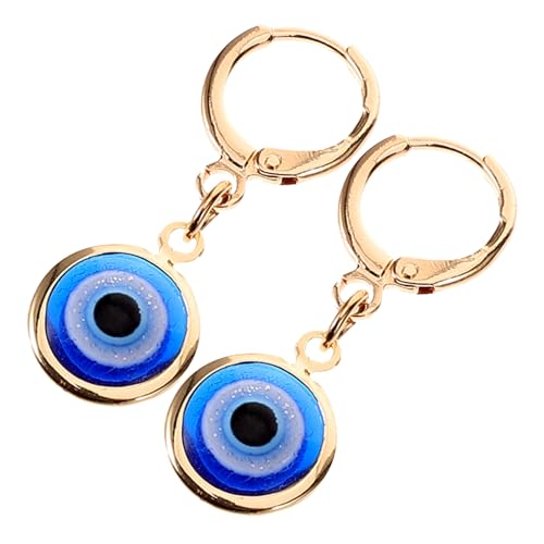 FRCOLOR Blaue Auge Ohrringe Damen Hängend Kreative Resin Ohrhänger Türkisches Evil Eye Schmuck für Freundinnen und Familie FRCOLOR Blaue Auge Ohrringe Damen Hängend Kreative Resin Ohrhänger Türkisches Evil Eye Schmuck für Freundinnen und Familie von FRCOLOR
