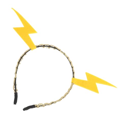 FRCOLOR Blitz Für Das Neue 10 Stück Performance Haar Party Kopfbedeckung Dekore Haarband Haarschmuck Party Kopfschmuck Bänder Stoff Stirnband Kopfschmuck Für Party Bumble Badezimmer Dekorationen Party von FRCOLOR