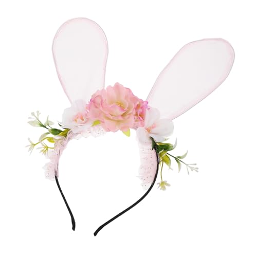 FRCOLOR Blumen Hasenohren Stirnband Für Die Osterparty Kaninchen Haarband Für Mädchen Und Frauen Süßes Ohren Stirnband Für Feiertagsfeiern Und Foto Requisiten FRCOLOR Blumen Hasenohren Stirnband Für Die Osterparty Kaninchen Haarband Für Mädchen Und Frauen Süßes Ohren Stirnband Für Feiertagsfeiern Und Foto Requisiten von FRCOLOR