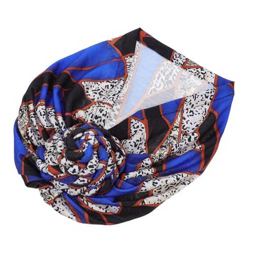 FRCOLOR Modische Bedruckte Motorhaube Elastisches Stirnband Haarabdeckung Gemütliche Schlafmütze Für Frauen Unverzichtbar Für Die Haarkonservierung von FRCOLOR