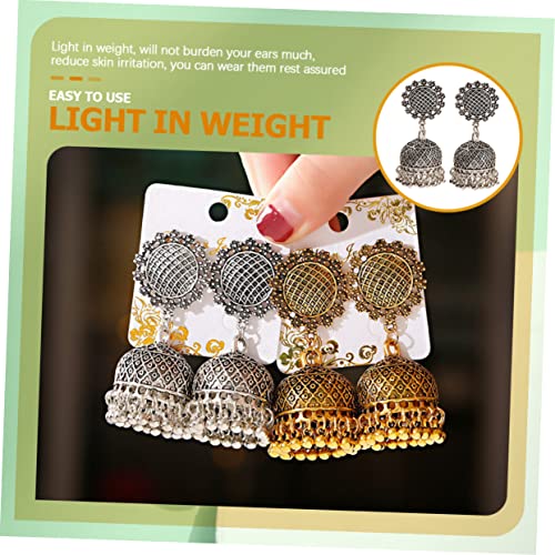 FRCOLOR Boho Ohrringe Damen Tropfen Ohrschmuck Leicht Legierung Hängend Retro Stil Ethnisch Schmuck für Party Festival Braut von FRCOLOR