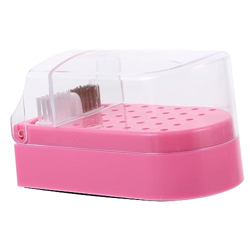 FRCOLOR Nagelbohrer-display Organizer Für Nagelbohrer Maniküre-bohrerhalter Nagelbohrerhalter Nagelmaniküre-werkzeugkasten Nagelbohrer-organizer Halter Für Plastik Poliermaschine Lagerung von FRCOLOR