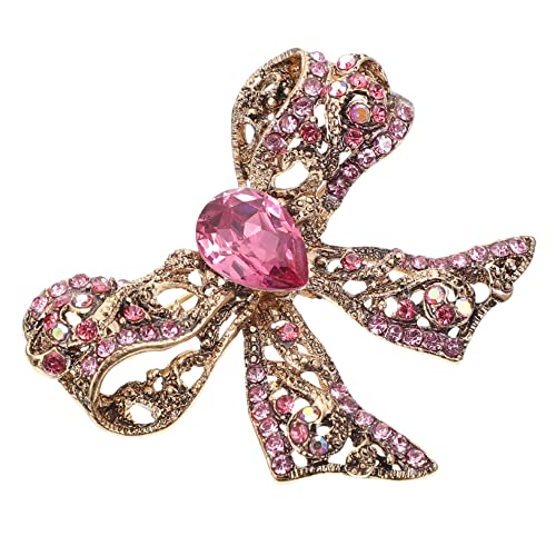 FRCOLOR Bowknot Sicherheitsnadel Brosche Für Kleider Strickjacken Schals Tücher Hüte Handtaschen Passt Zu Lässigen Und Formellen Outfits von FRCOLOR