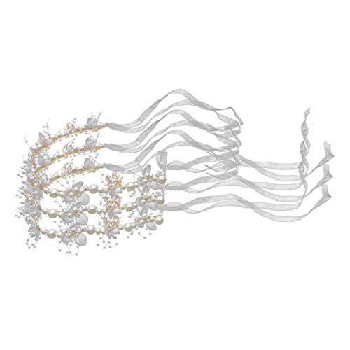 FRCOLOR Braut-stirnband Mit Blumen Stilvoller Hochzeits-haarschmuck Für Braut Und Brautjungfern von FRCOLOR