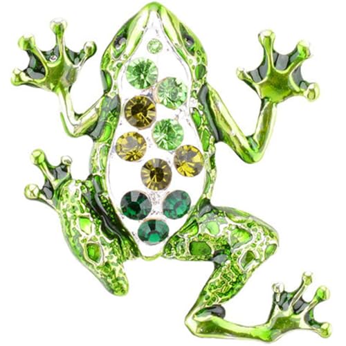 FRCOLOR Frosch Brosche Pin Für Kleidung Schals Und Hüte Dekorative Brosche Für Frauen Langlebige Legierung Accessoire von FRCOLOR