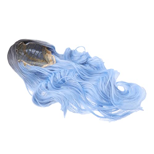 FRCOLOR Bunte Lange Lockige Perücke Für Damen Und Mädchen Aus Kunsthaar Natürlich Wirkend Für Partys Und Alltag Tragbar von FRCOLOR