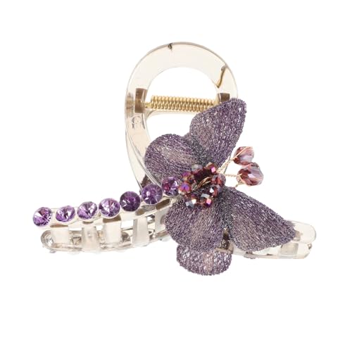 FRCOLOR Haarspangen Mit Schmetterlingsmotiv Aus Metall Mit Strasssteinen Glitzernde Clips Für Frauen Und Mädchen Vielseitige Haarnadel in Haifischform FRCOLOR Haarspangen Mit Schmetterlingsmotiv Aus Metall Mit Strasssteinen Glitzernde Clips Für Frauen Und Mädchen Vielseitige Haarnadel in Haifischform von FRCOLOR