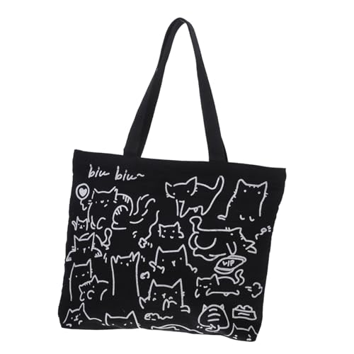 FRCOLOR Canvas Tote Bag Damen Schultertasche Große Kapazität Langlebiges Segeltuch Handtasche mit Niedlichem Tierdesign für Alltag Einkauf Reisen und Freizeit FRCOLOR Canvas Tote Bag Damen Schultertasche Große Kapazität Langlebiges Segeltuch Handtasche mit Niedlichem Tierdesign für Alltag Einkauf Reisen und Freizeit von FRCOLOR