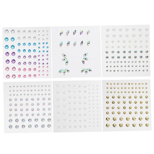 FRCOLOR Carnival Gems Für Gesicht Selbstklebende Strass-aufkleber Augen Körper Gesicht Edelstein-aufkleber-set FRCOLOR Carnival Gems Für Gesicht Selbstklebende Strass-aufkleber Augen Körper Gesicht Edelstein-aufkleber-set von FRCOLOR