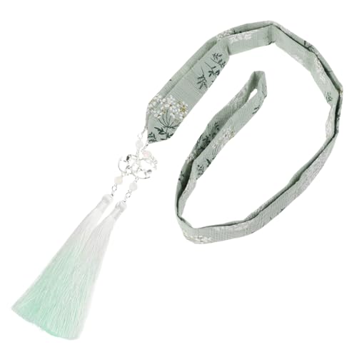 FRCOLOR Chinesische Haarbänder Mit Quasten Traditioneller Haarschmuck Für Hanfu Cosplay Angenehmes Tragegefühl Stilvolles Design Vintage Haarseile in Grün FRCOLOR Chinesische Haarbänder Mit Quasten Traditioneller Haarschmuck Für Hanfu Cosplay Angenehmes Tragegefühl Stilvolles Design Vintage Haarseile in Grün von FRCOLOR
