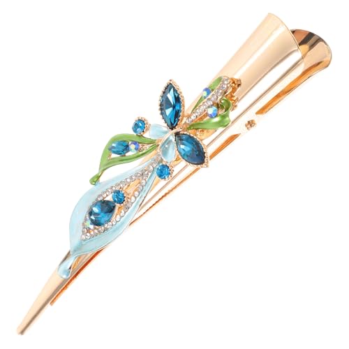 FRCOLOR Vintage Kristall Haarnadel Große Metall Strass Haarspange Haarschmuck Clip Für Mädchen von FRCOLOR