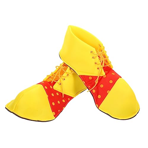 FRCOLOR Clown Schuhe Erwachsene Große Cosplay Schuhe Leicht Halloween Karneval Kostüm Party Bühnenperformance FRCOLOR Clown Schuhe Erwachsene Große Cosplay Schuhe Leicht Halloween Karneval Kostüm Party Bühnenperformance von FRCOLOR