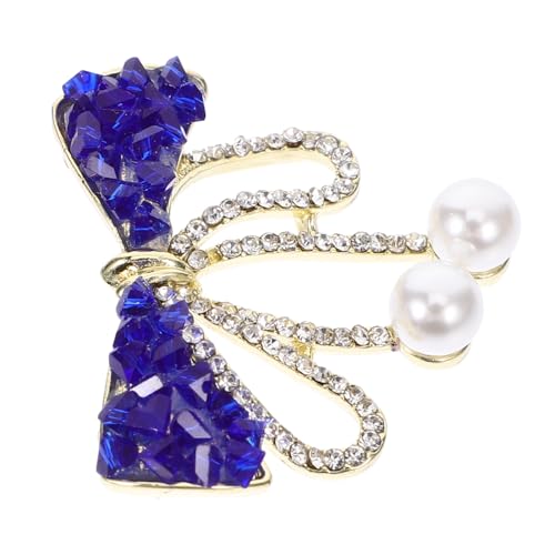 FRCOLOR Damen Brosche Mit Intarsien Dekorative Anstecknadel Im Bowknot Design Für Hochzeiten Formelle Anlässe Eleganter Schmuck Für Kleidung Schals von FRCOLOR