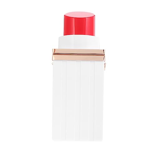 FRCOLOR Damen Clutch Bag Lippenstiftform Kleine Dinner Tasche Weiß Elegant Handlich Vielseitig Für Party Shopping Dating von FRCOLOR