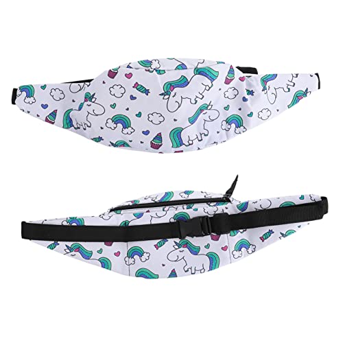 FRCOLOR Damen Gürteltasche wasserdichte Hüfttasche mit Design Verstellbar für Outdoor Aktivitäten für Reisen Einkaufen Sport Praktische Aufbewahrung für Handy Kleine Gegenstände von FRCOLOR