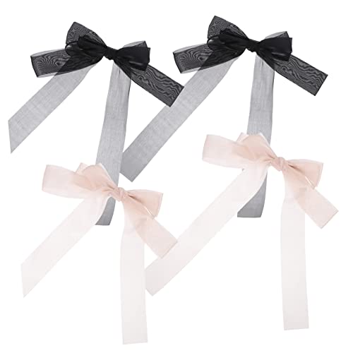 FRCOLOR Haarschleifenclips Aus Spitze Für Damen 4-teiliges Set Schleifen-haarnadel Für Mädchen Dekorative Haarspangen Für Partys Zeremonien Bankette FRCOLOR Haarschleifenclips Aus Spitze Für Damen 4-teiliges Set Schleifen-haarnadel Für Mädchen Dekorative Haarspangen Für Partys Zeremonien Bankette von FRCOLOR