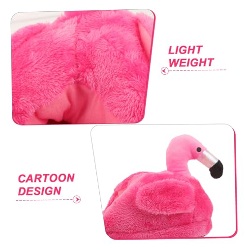 FRCOLOR Damen Hausschuhe Flamingo Design Warm Flauschig Memory Foam Rutschfest Komfortable Slipper für Zuhause Gemütliche Schlappen mit Weicher Sohle Pantoffeln von FRCOLOR