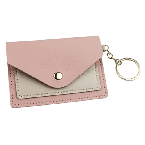 FRCOLOR Damen Kartenetui Schlüsselanhänger Modisches Portemonnaie für Frauen Kleines Kartenetui Candy Praktische Geldbörse für Kleingeld Karten für Handtaschen Rucksäcke von FRCOLOR