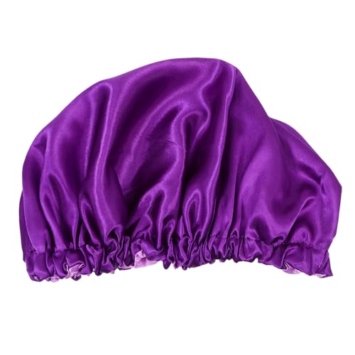 FRCOLOR Elastische Mütze Für Erwachsene – Weiche Schlafmütze Aus Seide – Haarhaube Mit Leuchtenden Mustern Für Die Haarpflege Von Frauen von FRCOLOR