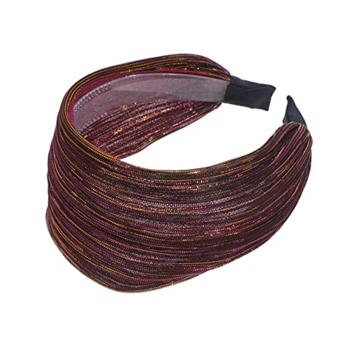 FRCOLOR Haarband Aus Stoff Fräulein Yoga Violett Haarschmuck von FRCOLOR