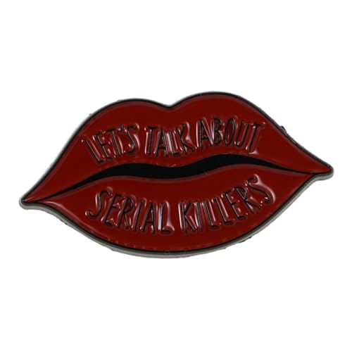 FRCOLOR Dekorative Brosche mit Lippen Design Anstecknadel für Schals Kleider und Kleidung für Frauen Schmuckstück für Verschiedene Anlässe von FRCOLOR