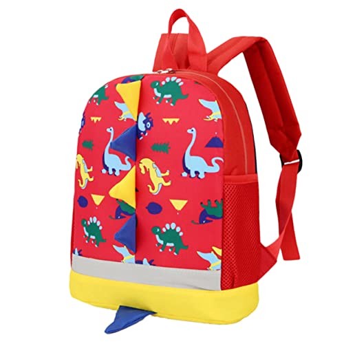 FRCOLOR Dinosaurier-Rucksack Für Junge Mädchen Mit Schulter-buchtasche Cartoon-Muster Wasserdichtem Material Und Großem Fassungsvermögen Für Schule Und Reisen von FRCOLOR