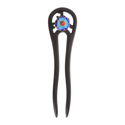 FRCOLOR Double Prong Haarspange Sandelholz U-förmige Chignon Haarnadel Mit Blumeninlay Haarschmuck Für Und Mädchen Für Hochzeiten Und Partys FRCOLOR Double Prong Haarspange Sandelholz U-förmige Chignon Haarnadel Mit Blumeninlay Haarschmuck Für Und Mädchen Für Hochzeiten Und Partys von FRCOLOR