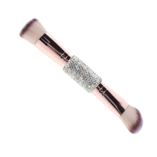 FRCOLOR Double-sided Foundation Brush mit Weichen Borsten und Luxuriösem Strassgriff Vielseitiges Make-up-tool für Flüssige Foundation Puder für Frauen und Mädchen FRCOLOR Double-sided Foundation Brush mit Weichen Borsten und Luxuriösem Strassgriff Vielseitiges Make-up-tool für Flüssige Foundation Puder für Frauen und Mädchen von FRCOLOR