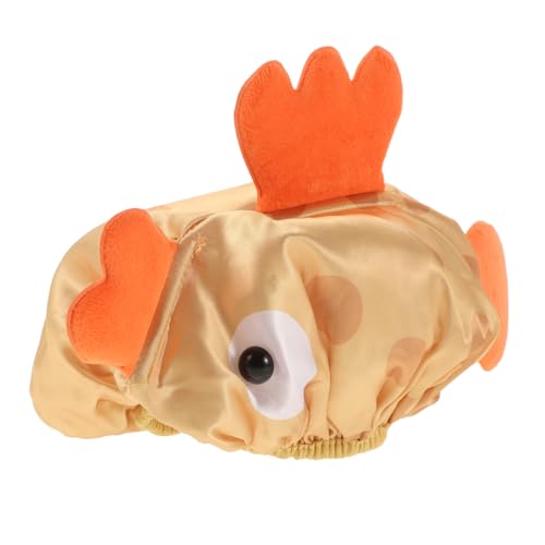 FRCOLOR Kids Bonnet Shower Cap Wasserdichte Fischdesign-badekappe Für Kleinkinder Und Mädchen Doppellagige Elastische Schlafhaube Für Einen Angenehmen Badetraum von FRCOLOR