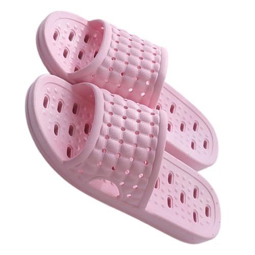 FRCOLOR Duschschuhe Unisex mit Drainagelöchern Rutschfeste Badesandalen mit Weicher Ergonomischer Sohle Bequeme Hausschuhe für Bad Pool Fitnessstudio und Zuhause Atmungsaktiv Leicht von FRCOLOR