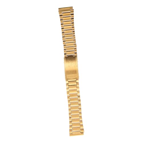 FRCOLOR Edelstahlarmband Uhrenarmband dünn Herren -Uhrenbands Herren Metallgurt Uhrenarmbänder aus Metall für Herren Armbandbänder Ersatz Uhrenarmbänder Rostfreier Golden FRCOLOR Edelstahlarmband Uhrenarmband dünn Herren -Uhrenbands Herren Metallgurt Uhrenarmbänder aus Metall für Herren Armbandbänder Ersatz Uhrenarmbänder Rostfreier Golden von FRCOLOR