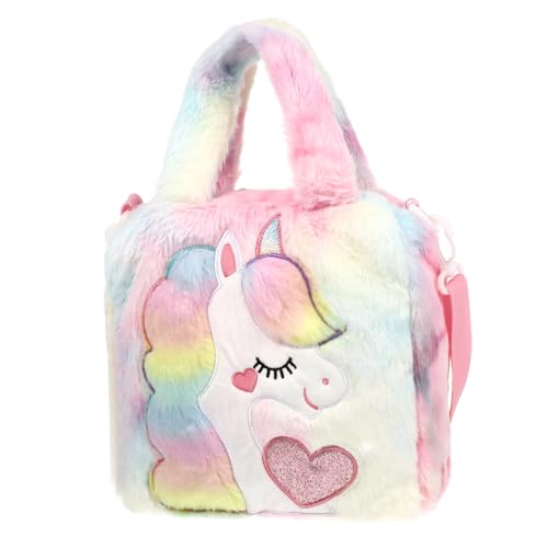 FRCOLOR Einhörner Mädchen Umhängetasche Cartoon Einhorn Schultertasche für Kleine Mädchen Leicht und Verstellbar für Schlüssel und Kleine Spielsachen FRCOLOR Einhörner Mädchen Umhängetasche Cartoon Einhorn Schultertasche für Kleine Mädchen Leicht und Verstellbar für Schlüssel und Kleine Spielsachen von FRCOLOR