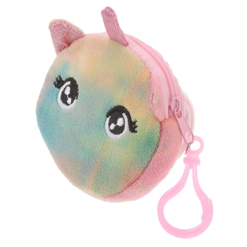 FRCOLOR Einhorn Slap Armband mit Münzfach Plüsch Cartoon Design Multifunktionale Geldbörse Bequemes Klatscharmband Geeignet für Jungen und Mädchen Party und Dschungelthemen von FRCOLOR