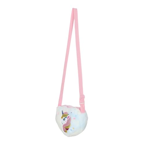 FRCOLOR Einhorn Umhängetasche Rucksack Für Kleine Mädchen Einhorn Umhängetasche Umhängetasche Geldbörsen Für Teenager Umhängetasche Umhängetasche Cartoon Geldbörse Geldbörse von FRCOLOR