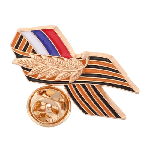 FRCOLOR Einzigartige Brosche Stecknadel Für Männer Frauen Metall Abzeichen Schal Stecker Brosche Anzug Pin Brosche Schmuck Klamte Anstecknadel Schalstift Für Jacken Und Schals von FRCOLOR