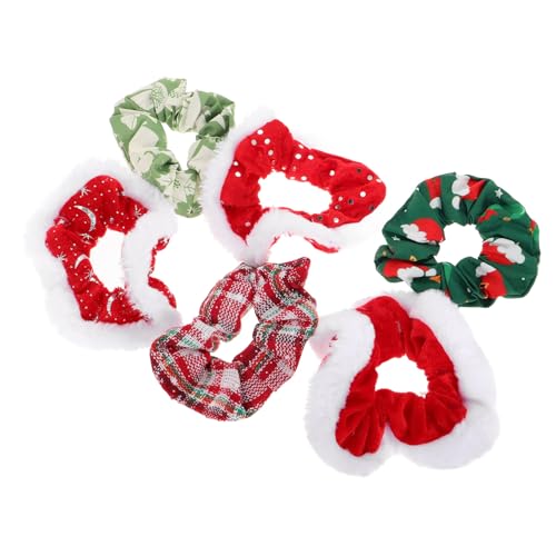 FRCOLOR Elastische Haarbänder Für Weihnachten 6er-pack Haargummis Für Frauen Und Mädchen Haargummis Im Urlaubsstil von FRCOLOR