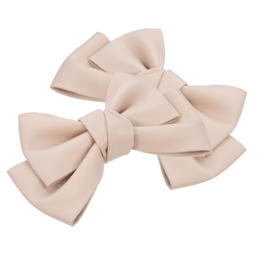 FRCOLOR Elegante Schleifen-schuhclips aus Pu-material Abnehmbare Damenschuh-broschen für Hochzeit und Alltag Leichte Schuhdekorationen Vielseitige Schuhverzierung von FRCOLOR