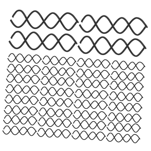 FRCOLOR 50stücke Spiral-haarspangen Für Damen Nicht Zerkratzende Sicherer Für Dutt Und Chignon Zubehör Für Hochsteckfrisuren Für Diy-bun-stile von FRCOLOR